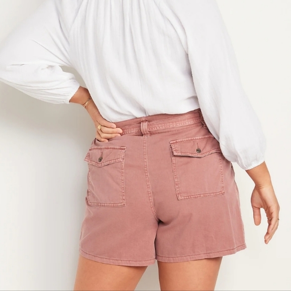 OLD NAVY Work Wear Shorts in Dusty Red sz XL NEW w/ TAGS - Picture 3 of 6